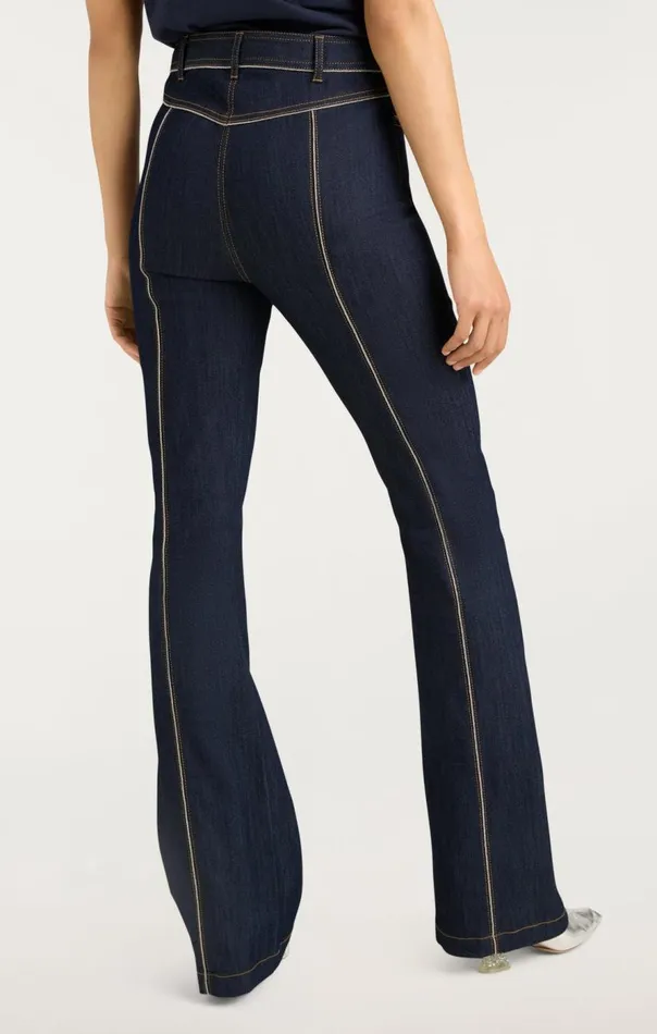 Cinq Sept Santi Pant Indigo Women Pants