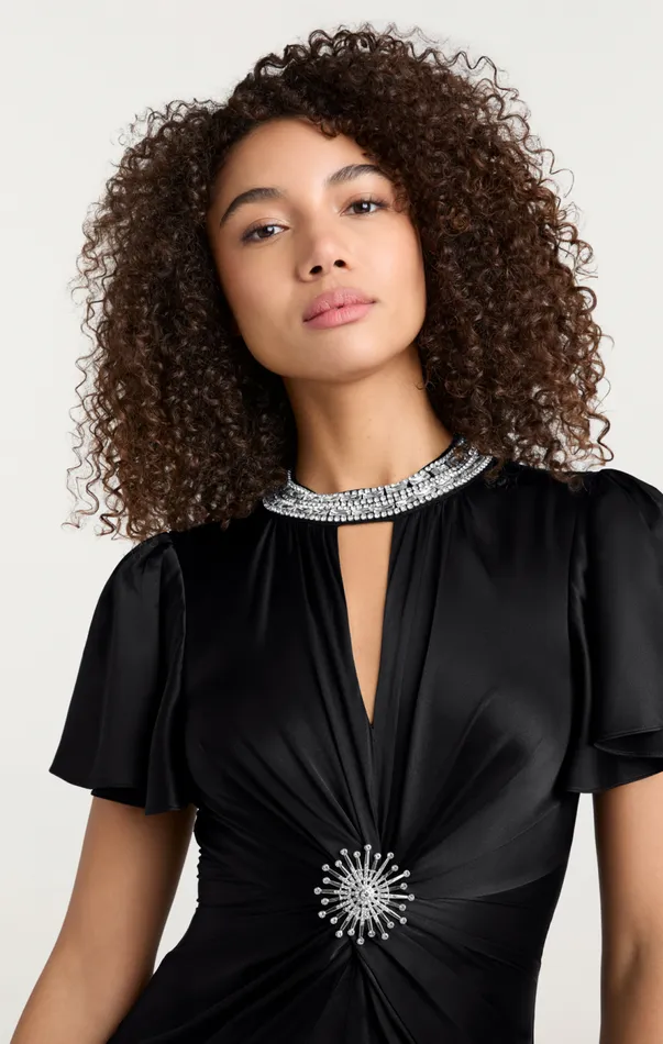 Cinq Sept Sharma Dress Black Women Midi