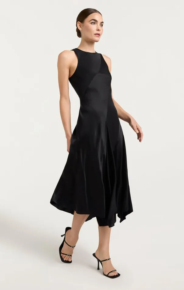 Cinq Sept Solana Dress Black Women Cocktail and Evening