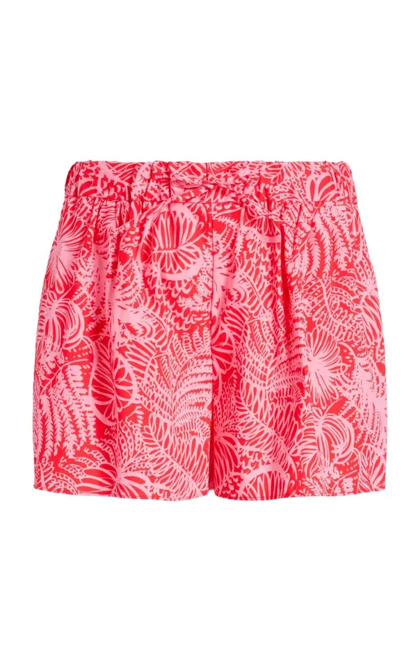 Cinq Sept Tropical Inkblot Jacques Short Bisoububblegum Women Shorts