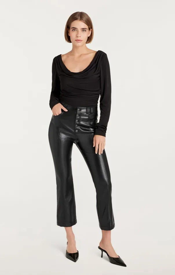 Cinq Sept Wallace Pant Black Women Pants