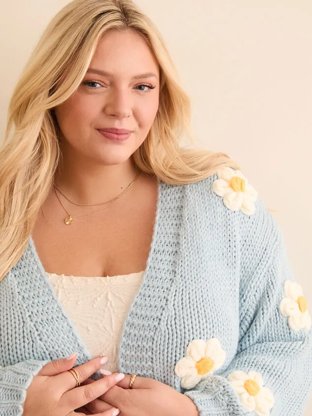 Clare Knit Flower Cardigan Sage Women Altar039d State Sweaters Cardigans Clare Knit Flower Cardigan Sage Women Altar039d State Sweaters Cardigans