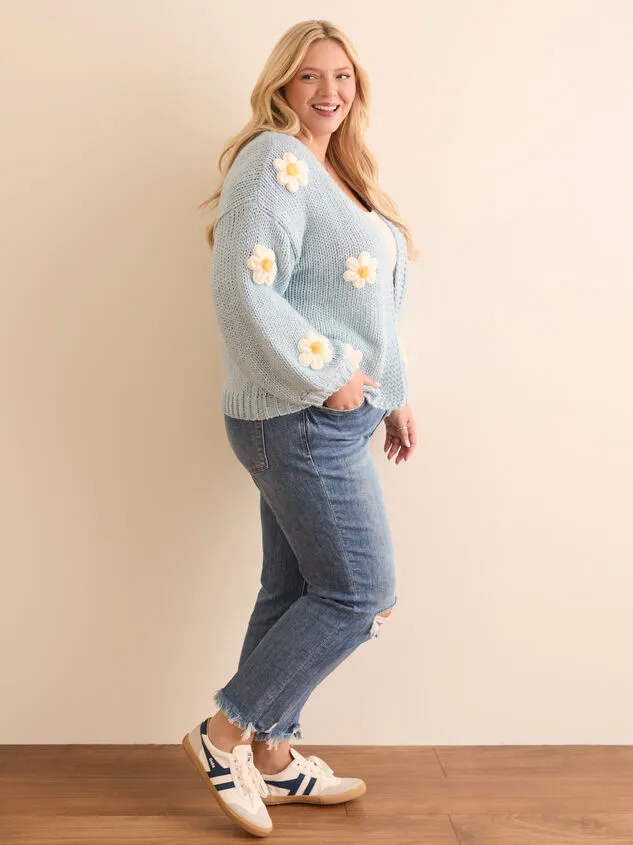 Clare Knit Flower Cardigan Sage Women Altar039d State Sweaters Cardigans Clare Knit Flower Cardigan Sage Women Altar039d State Sweaters Cardigans