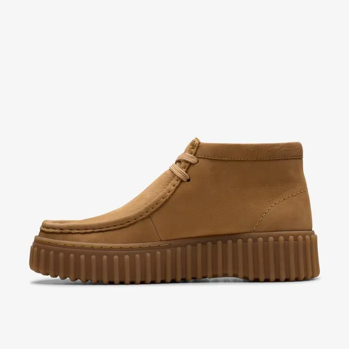 Clarks Ankle Boots Torhill Moss Light Tan Nubuck 8211 Women