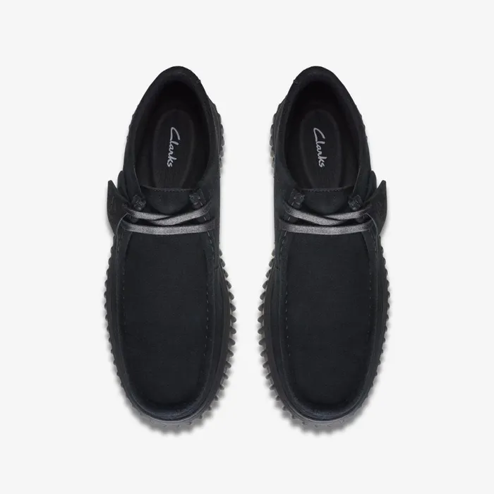 Clarks Black Boots Torhill Hi Black Suede 8211 WomenMen
