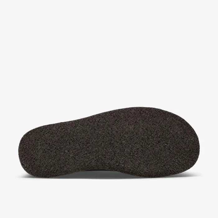 Clarks Black Shoes Desert Trek Black Suede 8211 Men
