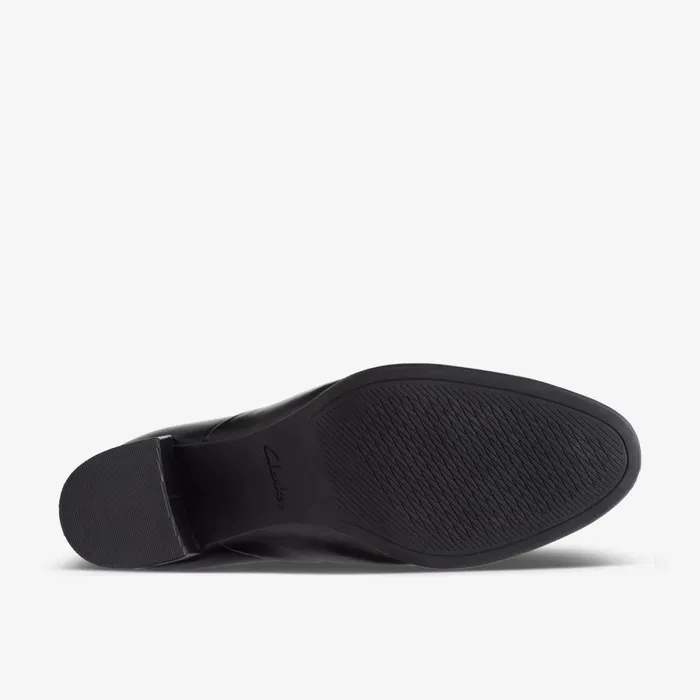 Clarks Black Shoes Freva 55 Lily Black Leather 8211 Women