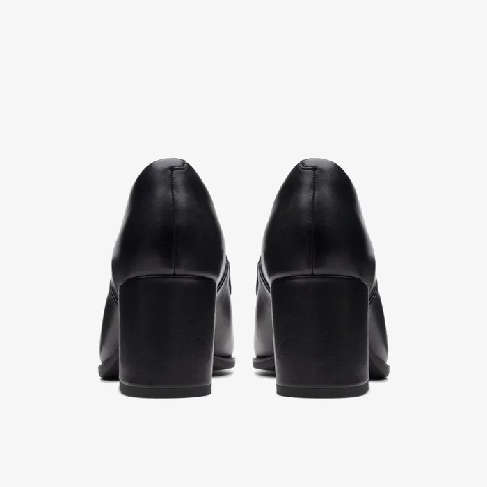 Clarks Black Shoes Freva 55 Lily Black Leather 8211 Women
