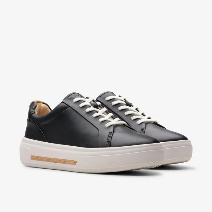 Clarks Black Shoes Hollyhock Walk Black Leather 8211 Women