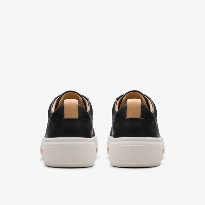 Clarks Black Shoes Hollyhock Walk Black Leather 8211 Women