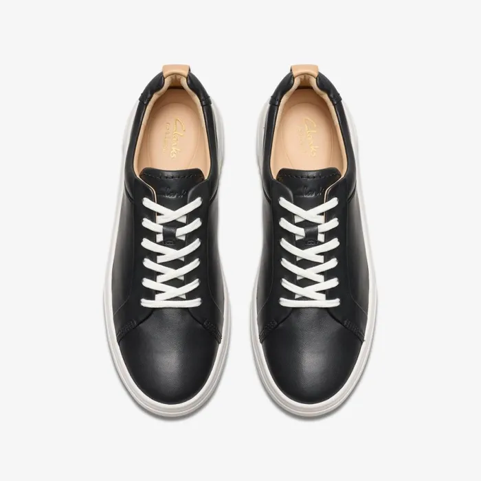 Clarks Black Shoes Hollyhock Walk Black Leather 8211 Women