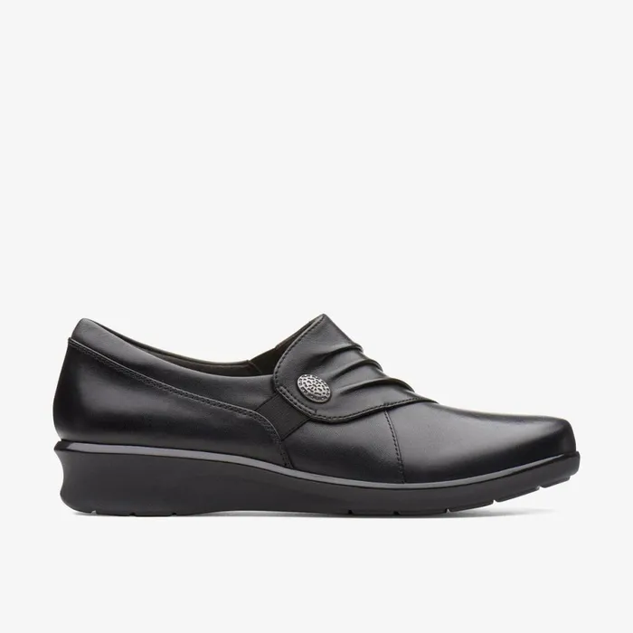 Clarks Black Shoes Hope Roxanne Black 8211 Women