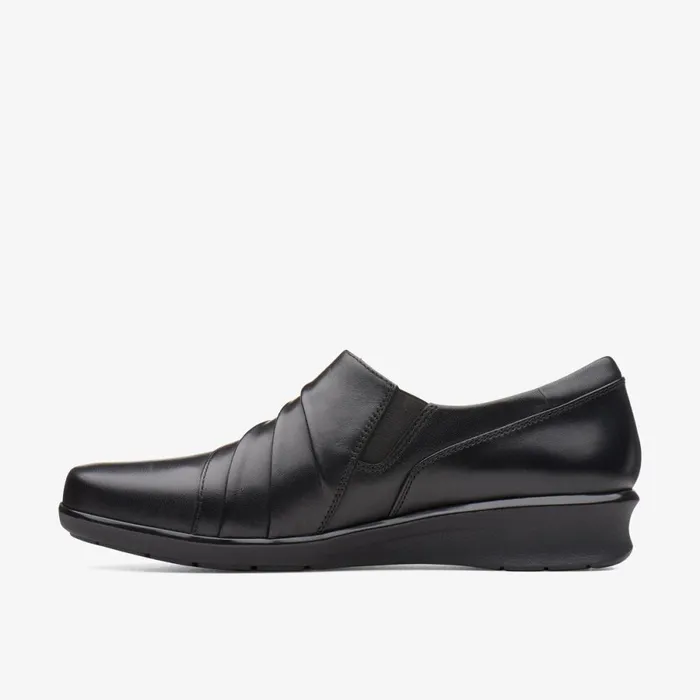 Clarks Black Shoes Hope Roxanne Black 8211 Women