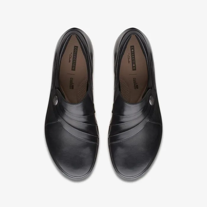 Clarks Black Shoes Hope Roxanne Black 8211 Women