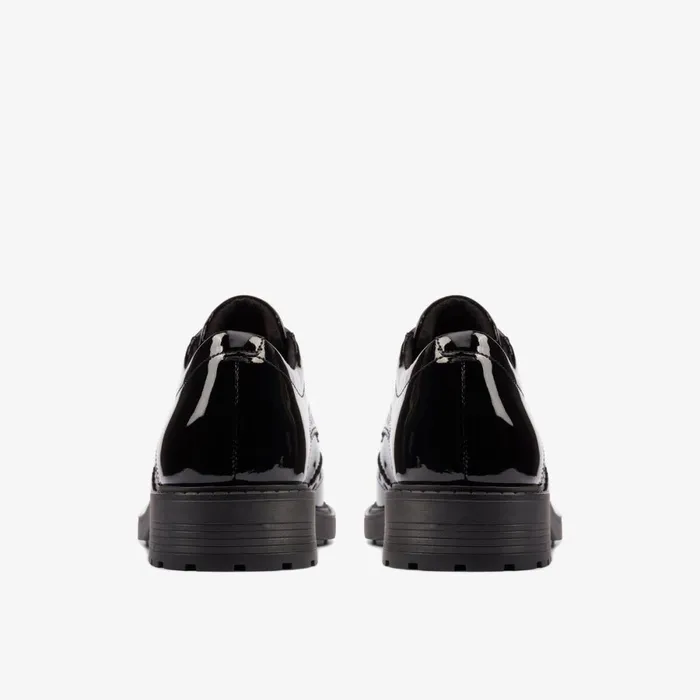 Clarks Black Shoes Orinoco 2 Limit Black Patent 8211 Women