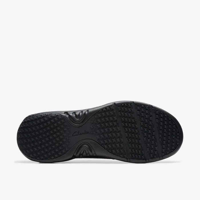 Clarks Black Shoes Step Loafer Black Leather 8211 Men