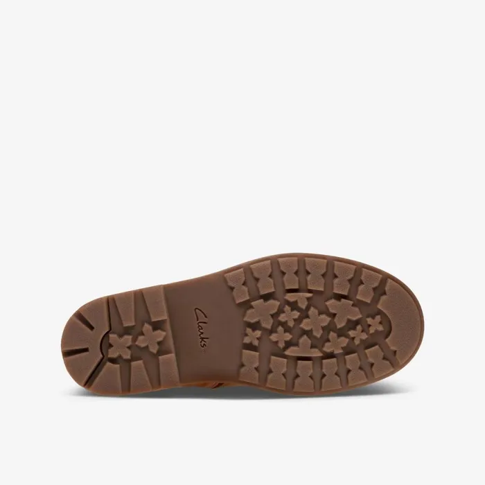 Clarks Boots Astrol Orin Tan Leather 8211 Kids