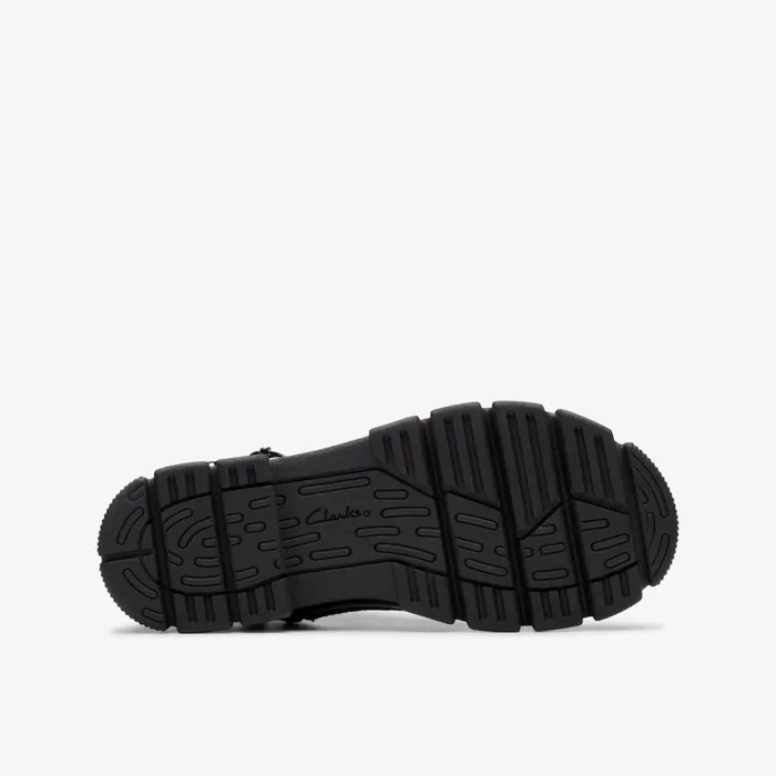 Clarks Boots Evyn Charm Older Black Patent 8211 Kids