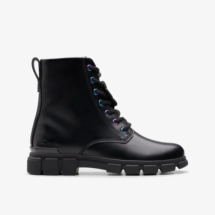 Clarks Boots Evyn Top Black 8211 Kids