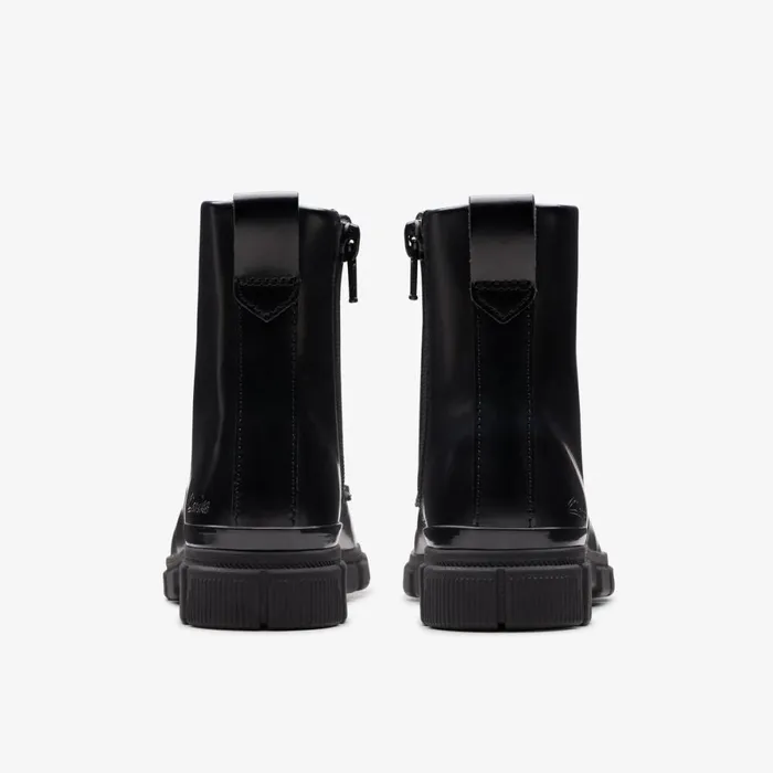 Clarks Boots Evyn Top Black 8211 Kids