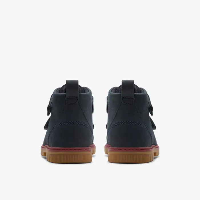 Clarks Boots Lorcam Hi Toddler Navy 8211 Kids