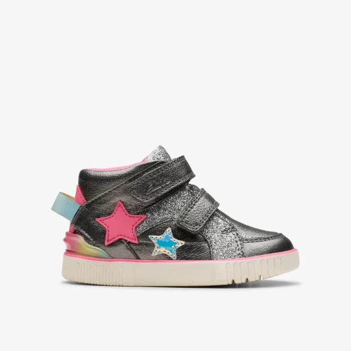 Clarks Boots Oslo Play Toddler Gun Metal 8211 Kids