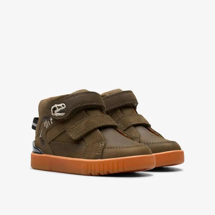 Clarks Boots Oslo Play Toddler Sage Combination 8211 Kids