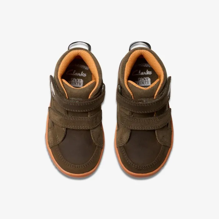 Clarks Boots Oslo Play Toddler Sage Combination 8211 Kids