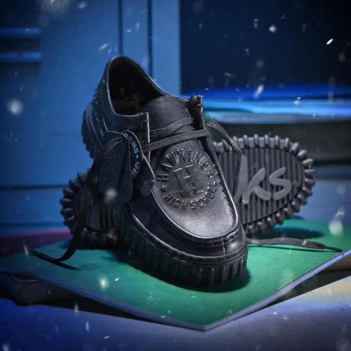 Clarks Boots Stranger Things Torhill Lo Black 8211 Kids