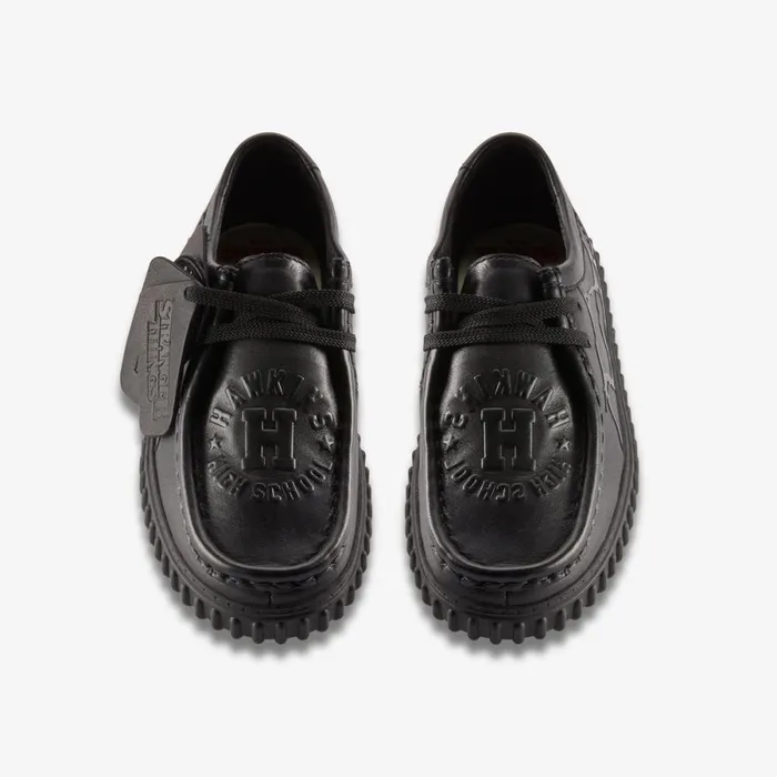 Clarks Boots Stranger Things Torhill Lo Black 8211 Kids