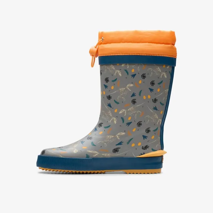 Clarks Boots Tarri Run Toddler Grey Print 8211 Kids