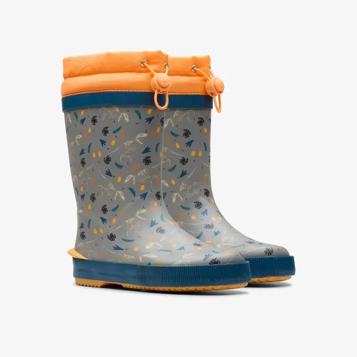 Clarks Boots Tarri Run Toddler Grey Print 8211 Kids