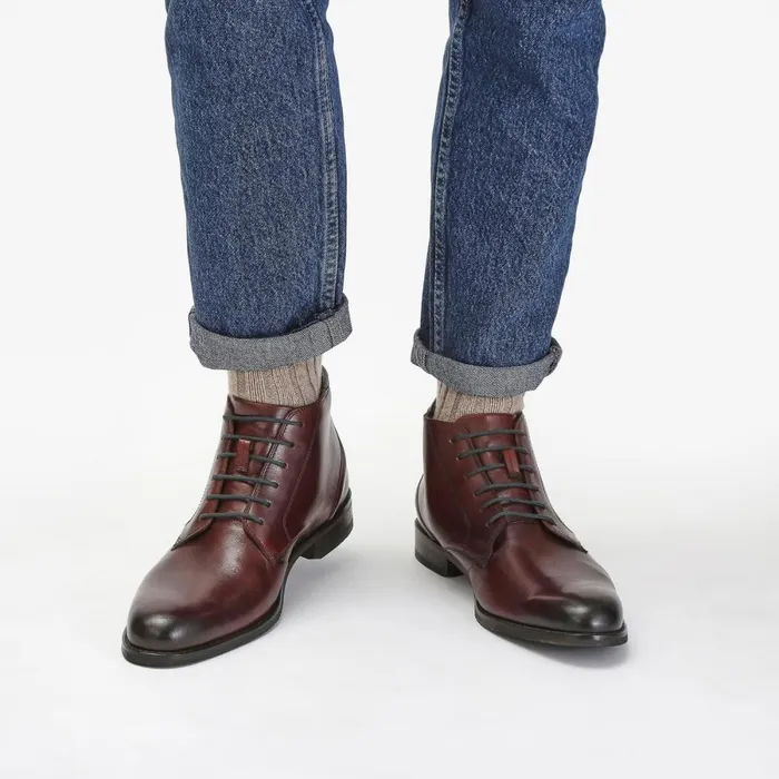 Clarks Brown Boots Craft Arlo Hi British Tan Leather 8211 Men