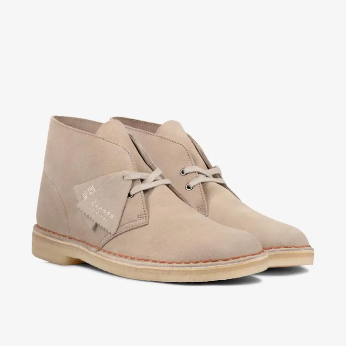 Clarks Brown Boots Desert Boot Sand Suede 8211 Men