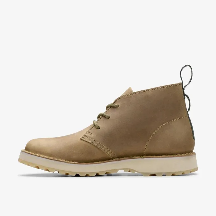 Clarks Brown Boots Solsbury Db Dark Sand Leather 8211 Men