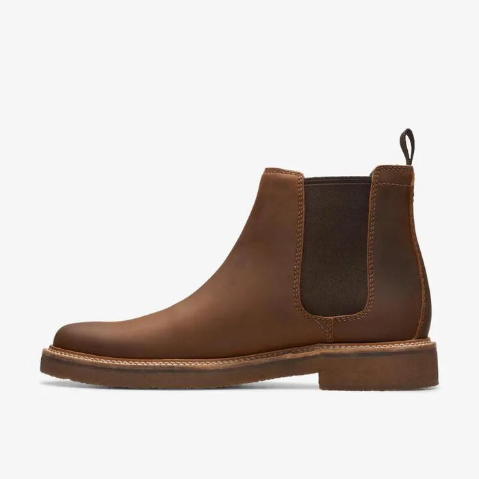 Clarks Chelsea Boots Clarkdale Easy Chelsea Boot Beeswax Leather 8211 Men