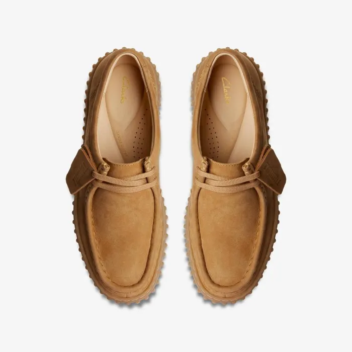Clarks Flat Shoes Torhill Bee Light Tan Nubuck 8211 Women