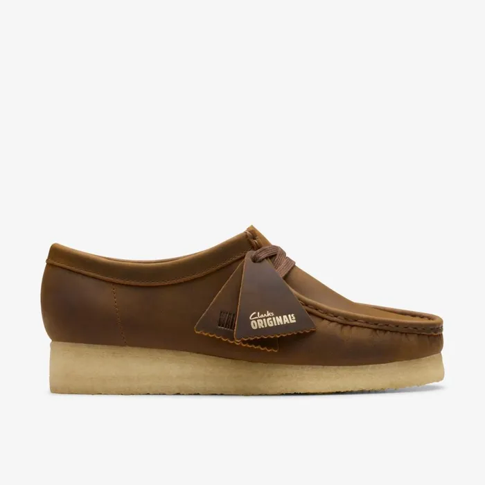 Clarks Flat Shoes Wallabee Beeswax 8211 Women