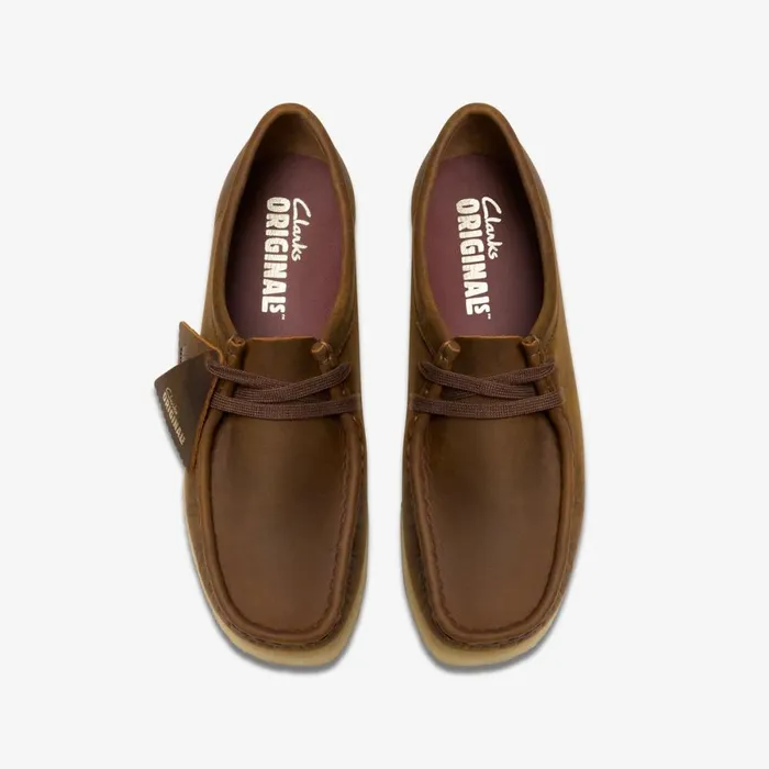 Clarks Flat Shoes Wallabee Beeswax 8211 Women