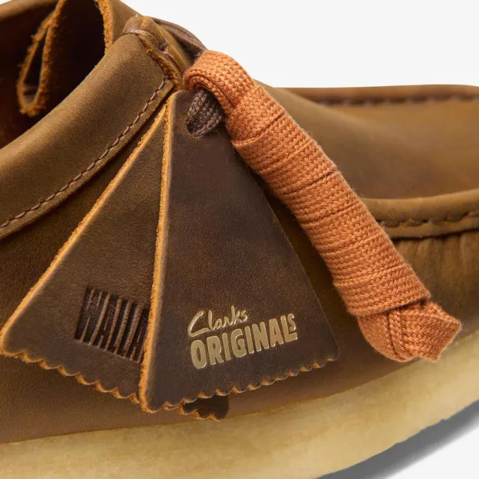 Clarks Flat Shoes Wallabee Beeswax 8211 Women