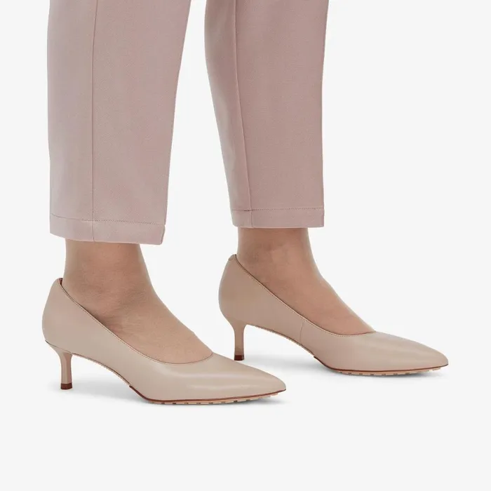 Clarks Heels Adela Court Sand Leather 8211 Women