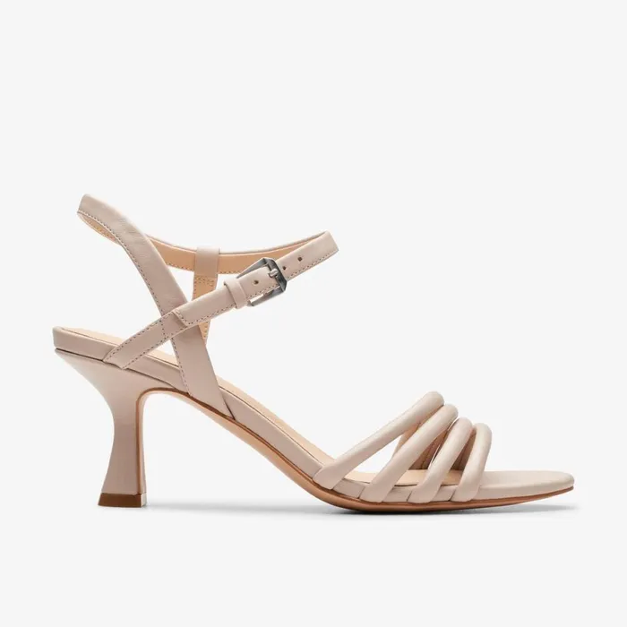Clarks Heels Amali May Sand Leather 8211 Women