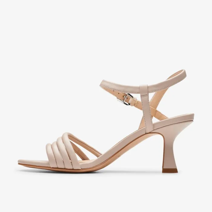 Clarks Heels Amali May Sand Leather 8211 Women