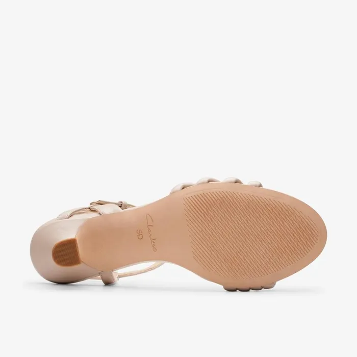 Clarks Heels Amali May Sand Leather 8211 Women