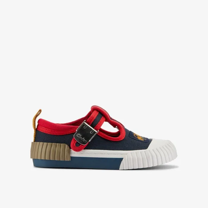 Clarks Machine Washable Foxing Beep Toddler Navy 8211 Kids