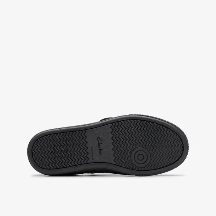 Clarks Machine Washable Hopper Run Black Fabric 8211 Kids