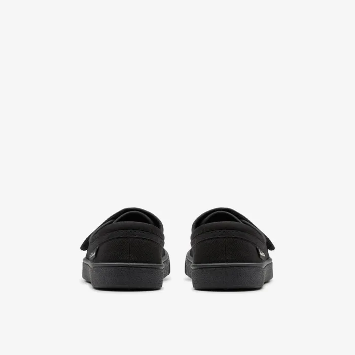 Clarks Machine Washable Hopper Run Black Fabric 8211 Kids
