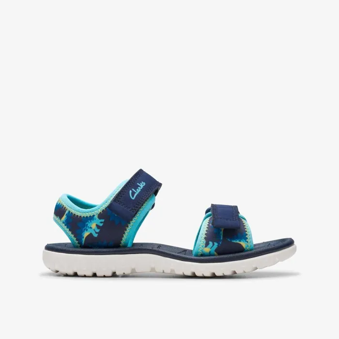 Clarks Sandals Surfing Tide Navy 8211 Kids