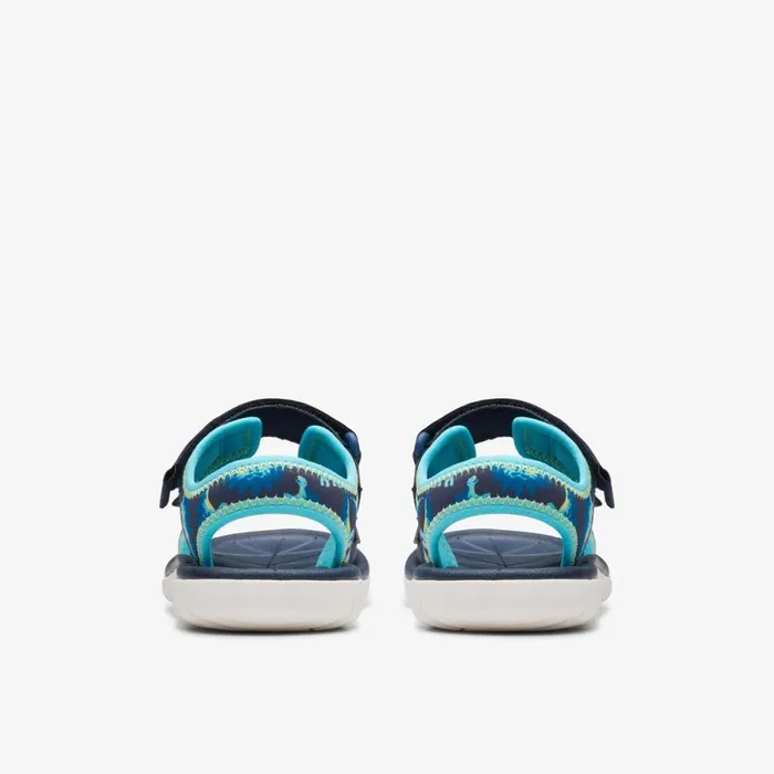 Clarks Sandals Surfing Tide Navy 8211 Kids