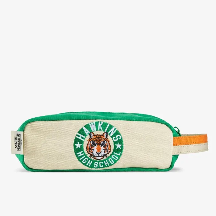 Clarks School Bags Stranger Things Pencil Case Off White Combination 8211 Kids